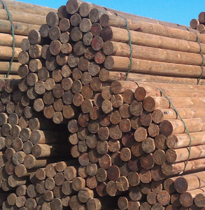 Poteaux ronds en bois (Structure de terrain de jeux) - Product Image 6