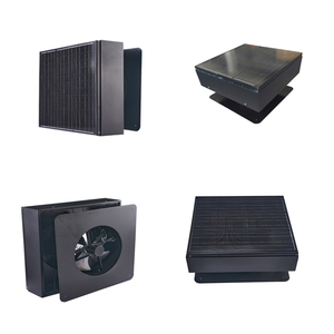 Ventilateur <span class=keywords><strong>d</strong></span>'extraction <span class=keywords><strong>d</strong></span>'<span class=keywords><strong>air</strong></span> <span class=keywords><strong>solaire</strong></span> puissant de 70 W, 14 pouces, à montage sur toit, pour serre, culture de plantes, extraction de chaleur, refroidissement - Product Image 2