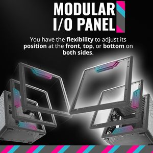 定制电脑机箱 MasterBox <span class=keywords><strong>Q300L</strong></span> 全塔式 Micro-ATX 磁性设计防尘过滤器 透明亚克力侧板 - Product Image 5