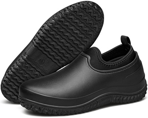 Bottes <span class=keywords><strong>de</strong></span> <span class=keywords><strong>pluie</strong></span> unisexes YL-1793 noires imperméables antidérapantes en caoutchouc pour le jardinage et le <span class=keywords><strong>travail</strong></span> (vente en gros) - Product Image 1