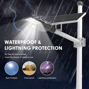 Gaocheng alta potencia estadio almacén al aire libre impermeable Ip65 90W integrado Led Luz <span class=keywords><strong>de</strong></span> calle Solar - Product Image 5