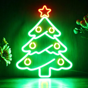 Lumières néon commerciales de Noël personnalisées, panneaux LED en cristal avec indice de protection IP67 - Product Image 2
