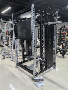 Station de <span class=keywords><strong>musculation</strong></span> multifonctionnelle commerciale avec machine Smith et crossover intégrés – Équipement d'entraînement de <span class=keywords><strong>musculation</strong></span> - Product Image 2