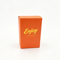 Boîtes à frites en papier orange personnalisées, contenants jetables pour frites et chips