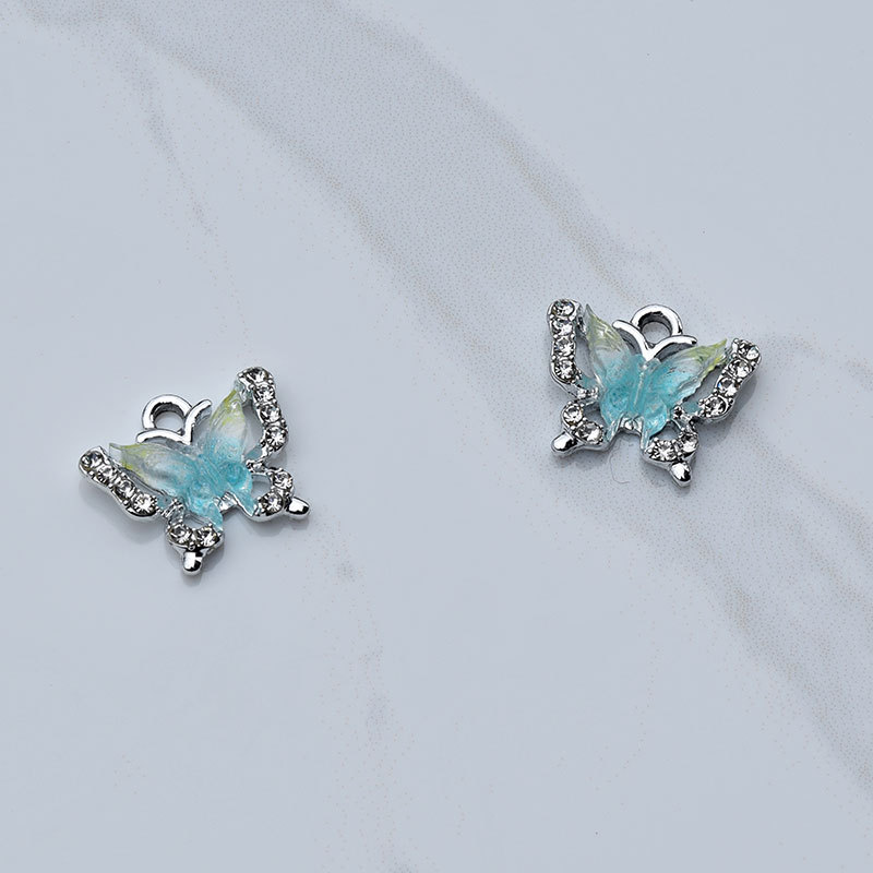 Papillon bleu du lac