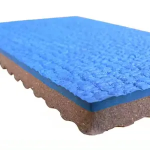 IAAF Approved Sandwich System Rubber Running Track Sports Flooring For Synthetic Running Track