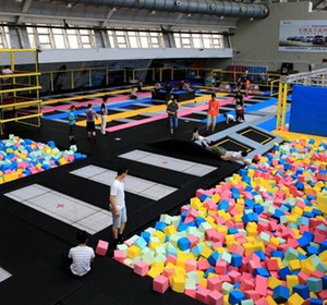 Tùy Chỉnh Màu Sắc Bọt <span class=keywords><strong>Pit</strong></span> Khối Bìa Trampoline Bọt Biển Bọt Khối Kid Đồ Chơi Mềm Bọt <span class=keywords><strong>Cube</strong></span> Cho Trẻ Em - Product Image 4