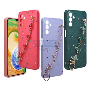 Coque de téléphone en époxy scintillant avec motif papillon pour Motorola G <span class=keywords><strong>Stylus</strong></span> 5G 2022, pour iPhone 16 15 avec sangle, pour <span class=keywords><strong>Xiaomi</strong></span> 11T Pro - Product Image 6