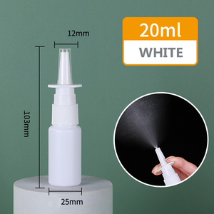 White Opaque 5ml 10ml 15ml 20ml 30ml 50ml 60ml l HDPE Empty Plastic Nasal Spray Bottle for <strong>Pharmaceutical</strong> <strong>Packaging</strong> - Product Image 2