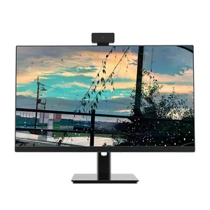 Thời trang hàng đầu 23.8 inch i3 i5 128GB SSD 4 gam RAM Thiết kế tất cả trong một PC máy tính