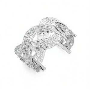 Amy Amy Fashion Bangle B1049 <b>Silver</b> Plated <b>Cuff</b> <b>Bracelet</b> Geometric Trendy Women's Jewelry Gift - Product Image 3