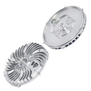 High Precision Aluminum Alloy Polished Silver Color CNC Machining Heating Sink Rapid Prototypes - Product Image 1