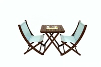 Chaise pliante en bois réglable pour l'extérieur, idéale pour la plage, les pique-niques, le camping, la pêche ou la terrasse d'hôtel, mobilier d'extérieur, fauteuil inclinable de loisirs