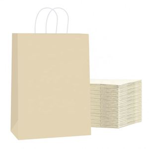 Recyclable Colorful Custom Full Print Shopping Craft Promotional Party Gift Packaging <b>Paper</b> Bags With Handle for Business - Product Image 1