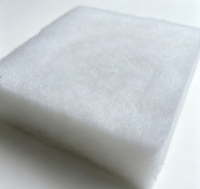 Matériau de rembourrage thermocollé en fibres de polyester 100 % creuses et conjuguées, sans colle, pour matelas de lit