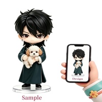 Figuras de Acción Meiyantoys ODM, Personaje de Vinilo Personalizado, Muñeco Masculino de Estilo Moderno para Escritorio, Juguete Coleccionable