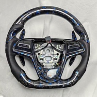 Volant en fibre de carbone forgée avec fonctions sportives LED pour Cadillac ATS L/CT4 CT5 CT6 XTS, fabriqué en Chine
