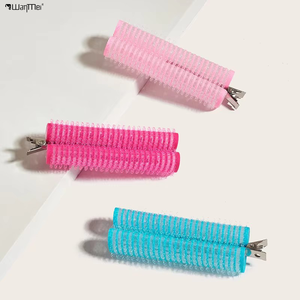 อุปกรณ์ทำผมลอนแบบไม่ต้องใช้ความร้อน Wanmei พร้อมโลโก้สั่งทำ ที่หนีบผมลอนทรงลูกแพร์ ที่หนีบผมแบบง่ายๆ ไม่ต้องใช้ความร้อน - Product Image 1