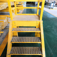 Grille de protection en fibre de verre FRP antidérapante, résistante à la corrosion, durable, 38x38x38mm, pour structure de sol et d'escalier, directement de l'usine