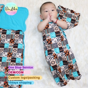 Meilleures ventes : Sac de couchage bébé en bambou, Combinaison bébé fille à imprimé floral ODM, Ensembles de pyjama personnalisés en fibre de bambou, Vêtements pour enfants - Product Image 3