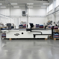 Máquina de Corte de Tela Textil Automática CNC PANDA, Cortadora de Prendas, Plotter, Maquinaria para la Industria Textil, 120 m/min
