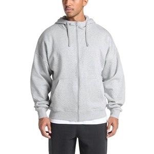Fabricación de Ropa Deportiva, Sudadera con Cremallera Personalizada, Sudadera Deportiva para Hombre, Algodón Poliéster, Sudadera Informal Lisa para Gimnasio - Product Image 2