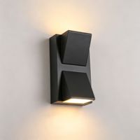 Lampe murale LED extérieure étanche en forme de cylindre, coque en aluminium durable, éclairage pour jardin, villa, balcon, cour