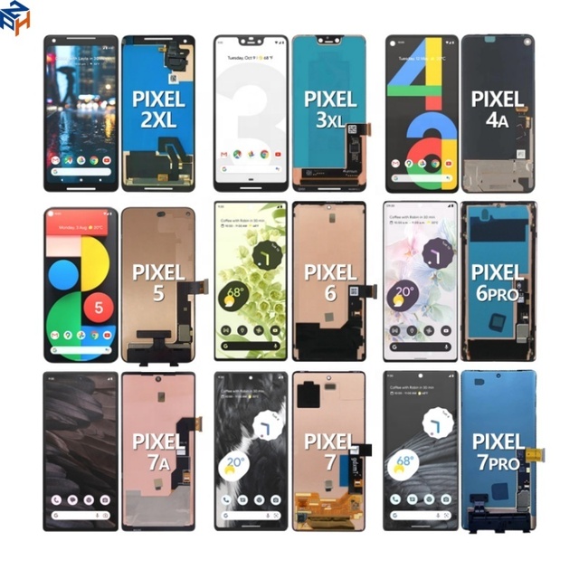Wholesale Original Screen Display Replacement for Google Pixel 3/3A/3Xl/4/4A/4Xl/5A/6A/7A/7 Pro/8A/9A Oled Mobile Phone Lcds