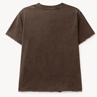 T-shirt imprimé pour homme, été, haute qualité, 100% coton, vintage, lavé, avec motif, décontracté, surdimensionné, manches courtes, pour homme