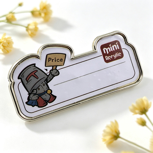 Broche de sac à dos en alliage de zinc, émail souple, motif dessin animé Kpop Idol, badge métallique, collection animaux mignons pour fans - Product Image 3