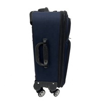Ensemble de 3 valises de voyage à roulettes en nylon imperméable, 4 roues, unisexe, vente en gros à prix réduit