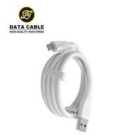 Personnalisé 3A Silicone Liquide Charge Rapide PD USB 8-Pin Câble de Données TPE pour iPhone 13 14 Votre Marque Accessoire de Téléphone Mobile