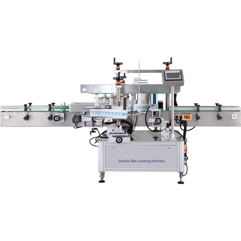 Automatische Aufkleber Zwei-Seiten-Etikett ier maschine Neue Etikett ier maschine für Vorder-und Rückseite