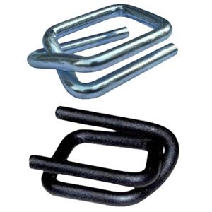 Hebilla de flejado cruzado de alambre de acero y metal galvanizado de 13mm y 3,0mm - Product Image 4