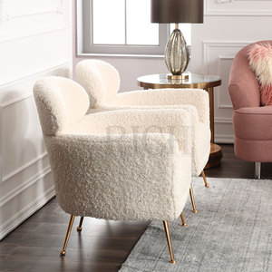 <span class=keywords><strong>Fauteuil</strong></span> en fausse <span class=keywords><strong>fourrure</strong></span> de mouton blanc, <span class=keywords><strong>fauteuil</strong></span> en tissu de laine de mouton Teddy, <span class=keywords><strong>fauteuil</strong></span> moderne en fausse <span class=keywords><strong>fourrure</strong></span> de mouton - Product Image 5