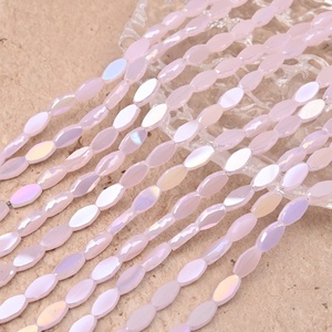 All'ingrosso trasparente ellittica goccia d'acqua 10mm cristallo <span class=keywords><strong>di</strong></span> cristallo perline sciolte per la creazione <span class=keywords><strong>di</strong></span> gioielli e fai da te - Product Image 5