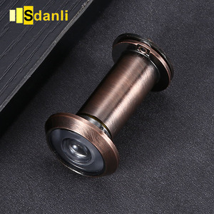 Hiện đại Cat <span class=keywords><strong>Eye</strong></span> Zinc Alloy <span class=keywords><strong>Door</strong></span> <span class=keywords><strong>Viewer</strong></span> 200 độ cháy bằng chứng với ống kính thủy tinh kết thúc khác nhau - Product Image 2