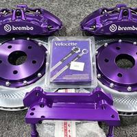 Kit d'étriers de frein avant V6 à 6 pistons, sur mesure, haute performance, nouvelle génération, pour moyeu de roue de 18 à 22 pouces