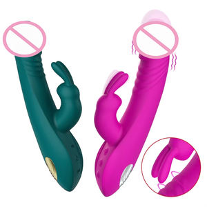 Vendita calda vibratori Climax indossabili bastone da massaggio Sexy giocattoli a forma di Silicone femminile coniglio vibratore per le donne e gli uomini - Product Image 3