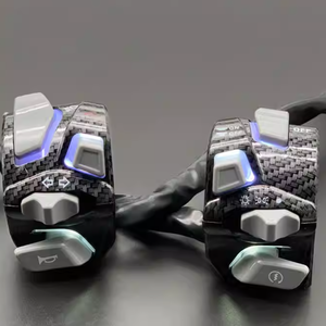 สวิตช์จุดระเบิด/ไฟ/ไฟเลี้ยว/แตร พร้อมไฟส่องสว่าง สำหรับมอเตอร์ไซค์ ปุ่มเปิด/ปิด - Product Image 3