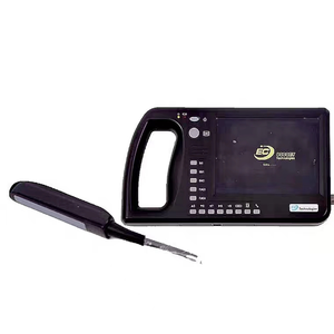 Double sonde haute définition à écran Large pour animaux de compagnie, <span class=keywords><strong>Kit</strong></span> de <span class=keywords><strong>Test</strong></span> de grossesse, Scanner ultrasonique Portable, pour animaux vache, cheval, chèvre, cochon, mouton, chien et chat - Product Image 2