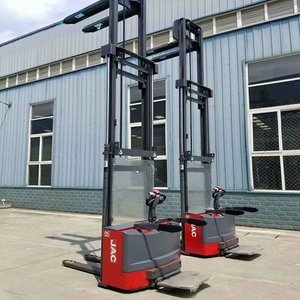 Gran oferta apilador eléctrico carretilla elevadora de China apilador <span class=keywords><strong>Manual</strong></span> hidráulico <span class=keywords><strong>Manual</strong></span> mano Mini elevador eléctrico apilador de paletas carretilla elevadora - Product Image 4