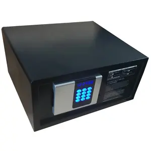 Caja de Seguridad para habitación de hotel, caja de seguridad electrónica con código digital motorizado, tamaño de portátil