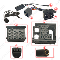 Adaptateur audio MP3 AUX-in pour voiture BMW (E46) 320i 320ci 320cic, module stéréo, faisceau de câbles