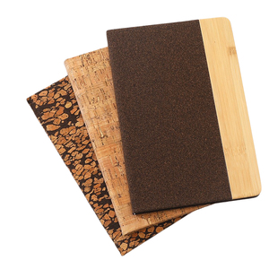 A5 Mềm Gỗ Hạt Máy Tính Xách Tay Thiết Lập Thân Thiện Với Môi Tre Da Căn cứ Cà Phê Gỗ Hạt Nối Notepad Với Biểu Tượng Tùy Chỉnh Hộp - Product Image 2
