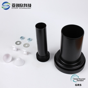Accesorios de tubería de HDPE de fusión a tope PE100 estándar ASTM extremo de trozo de HDPE para accesorios de brida - Product Image 4