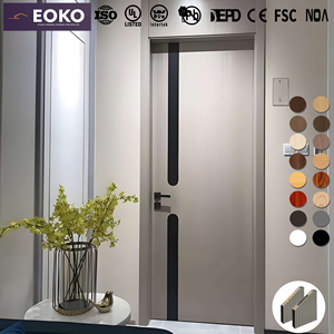 Puerta Interior de Madera Lacada con Diseño Nórdico EOKO, Precio por Pedido para Gerentes de Proyectos - Product Image 5