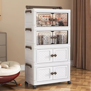 منظم عجلات متعدد الوظائف قابل للطي من مادة PP + ABS مقاوم للماء ومتين للملابس المنزلية - Product Image 3