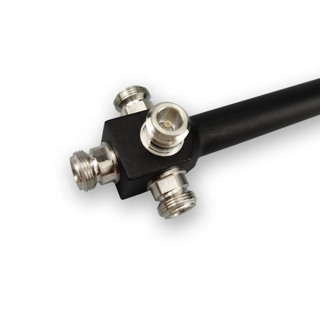 High Quality Source Manufacture Direct Sales RF Power Splitter 4way 698-2700MHz Power Divider With N Connector