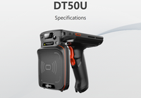 PDA Industrial Resistente DT50U con Android 13 GMS IP67, Escáner de Códigos de Barras 1D/2D, NFC, RFID, 4G, Colector de Datos para Almacén, en Stock